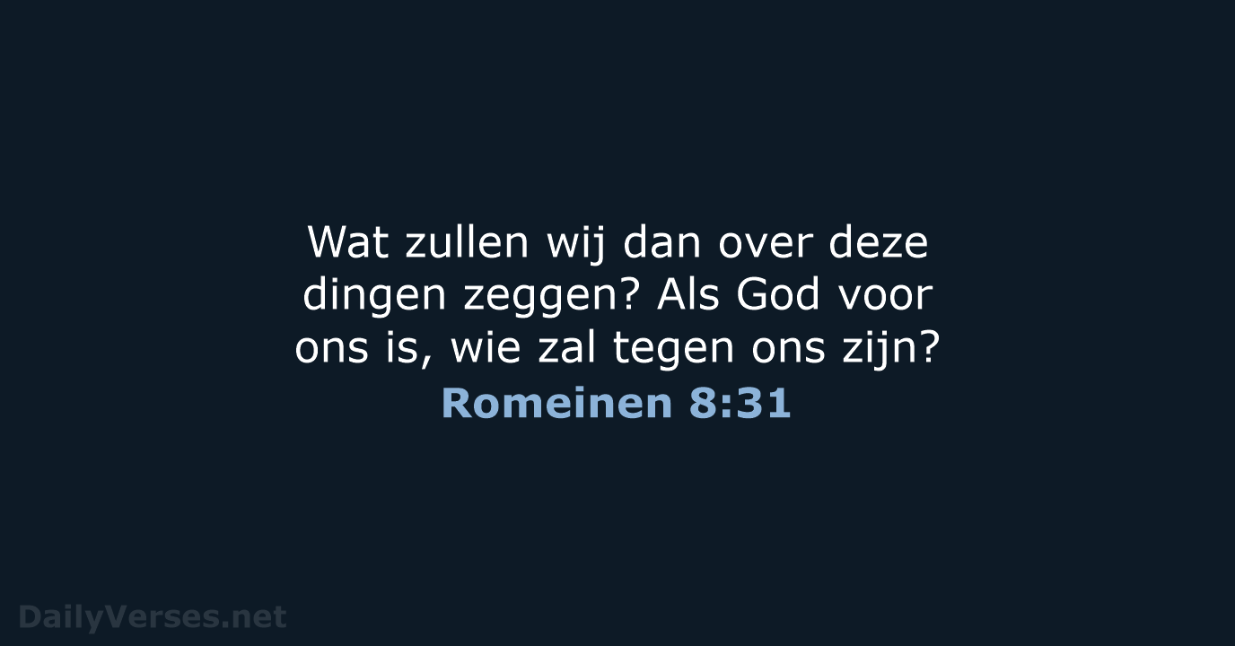 Romeinen 8:31 - HSV