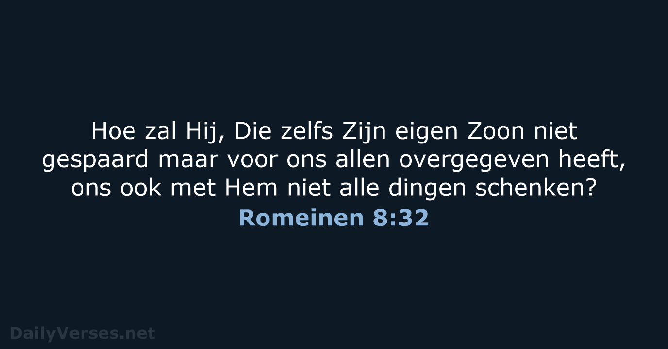 Romeinen 8:32 - HSV
