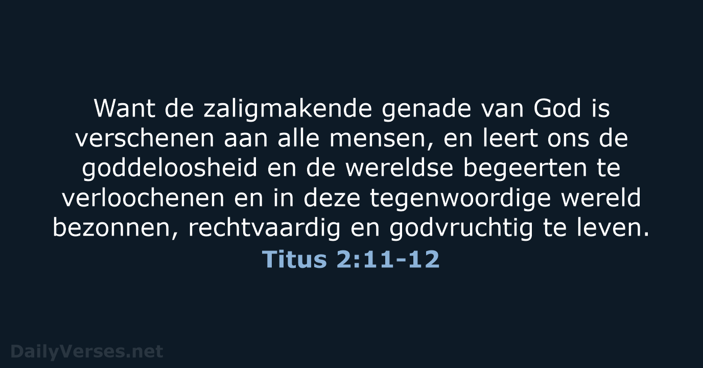 Titus 2:11-12 - HSV