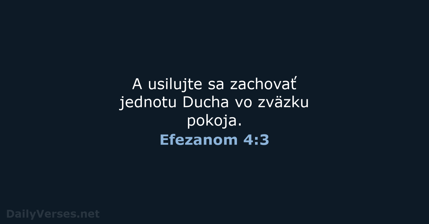 Efezanom 4:3 - KAT