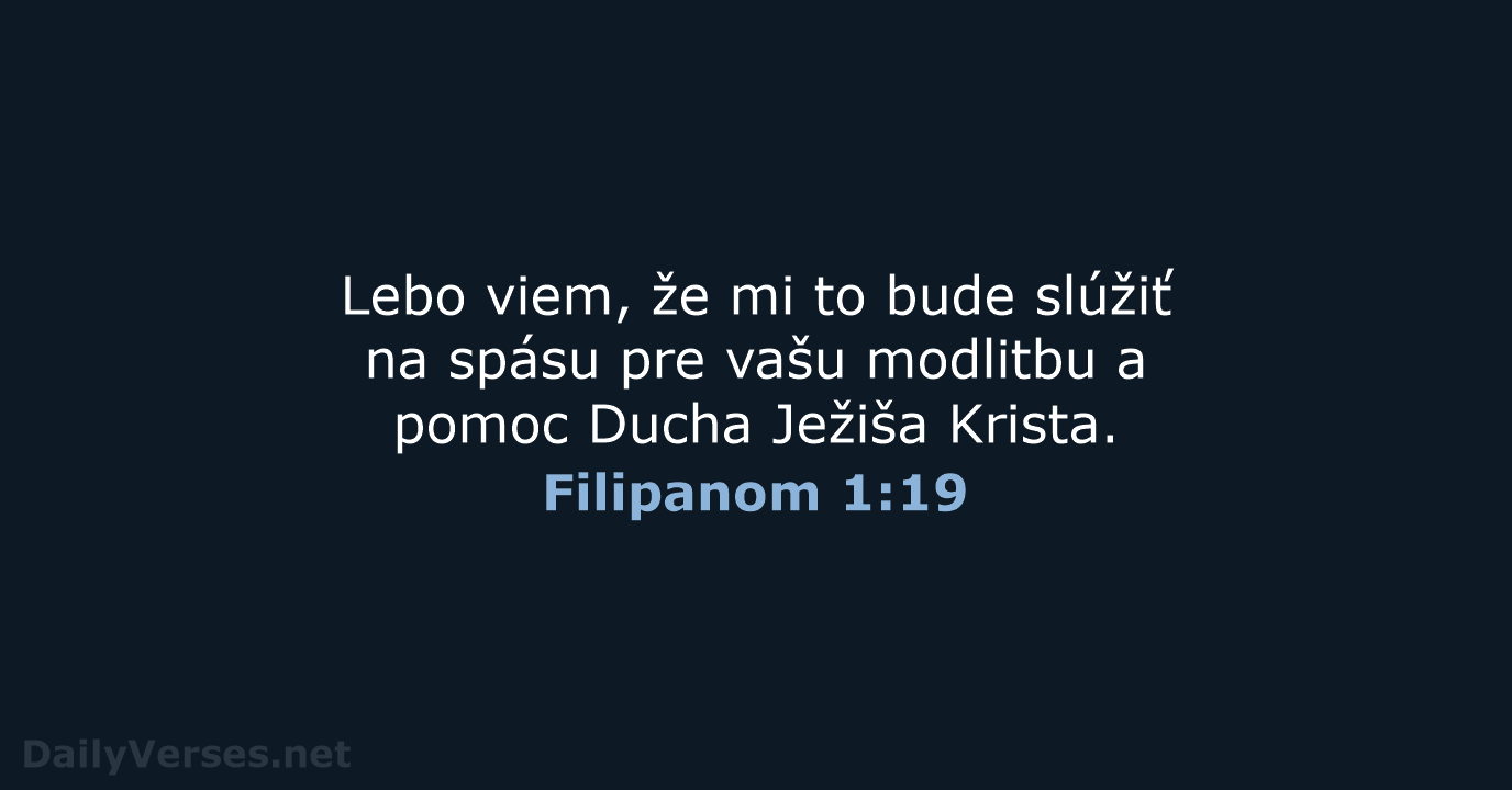 Filipanom 1:19 - KAT
