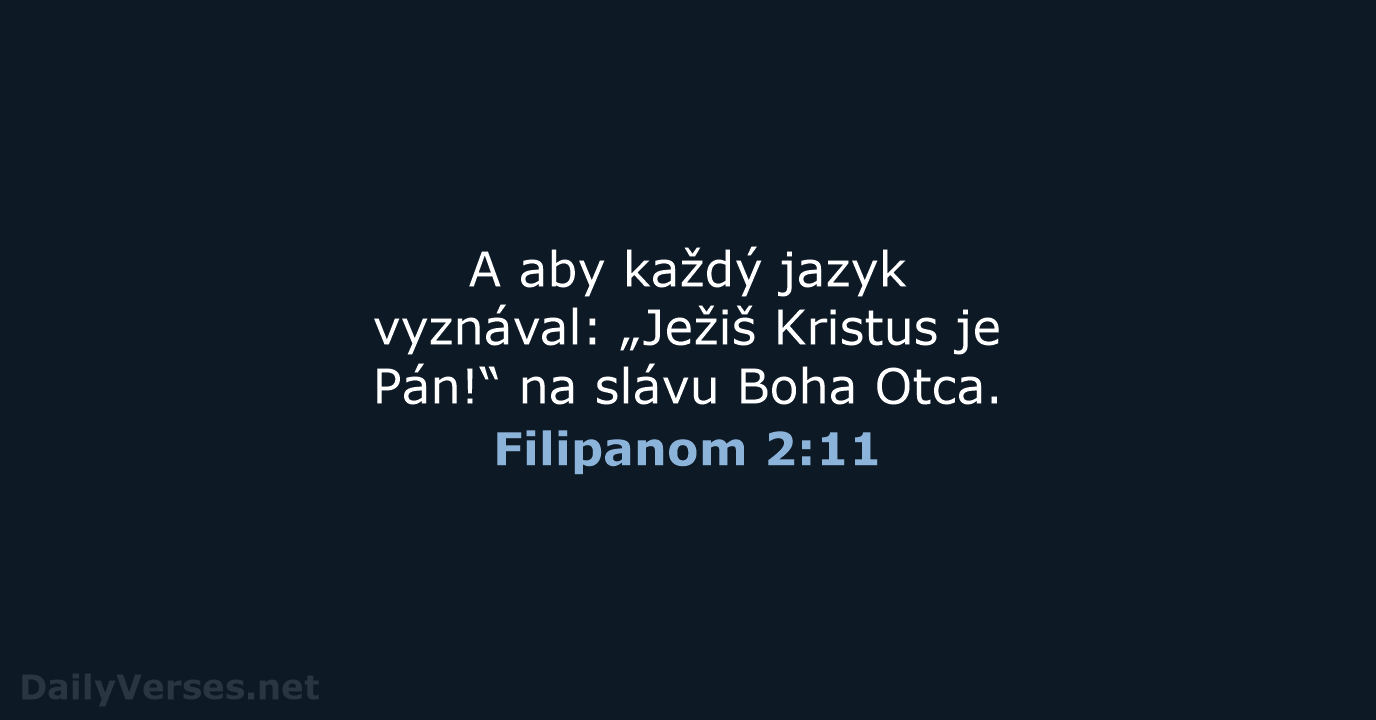 Filipanom 2:11 - KAT