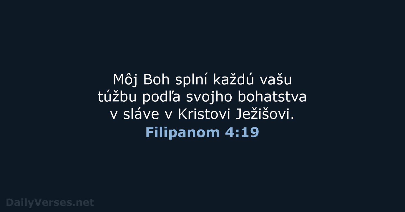 Filipanom 4:19 - KAT