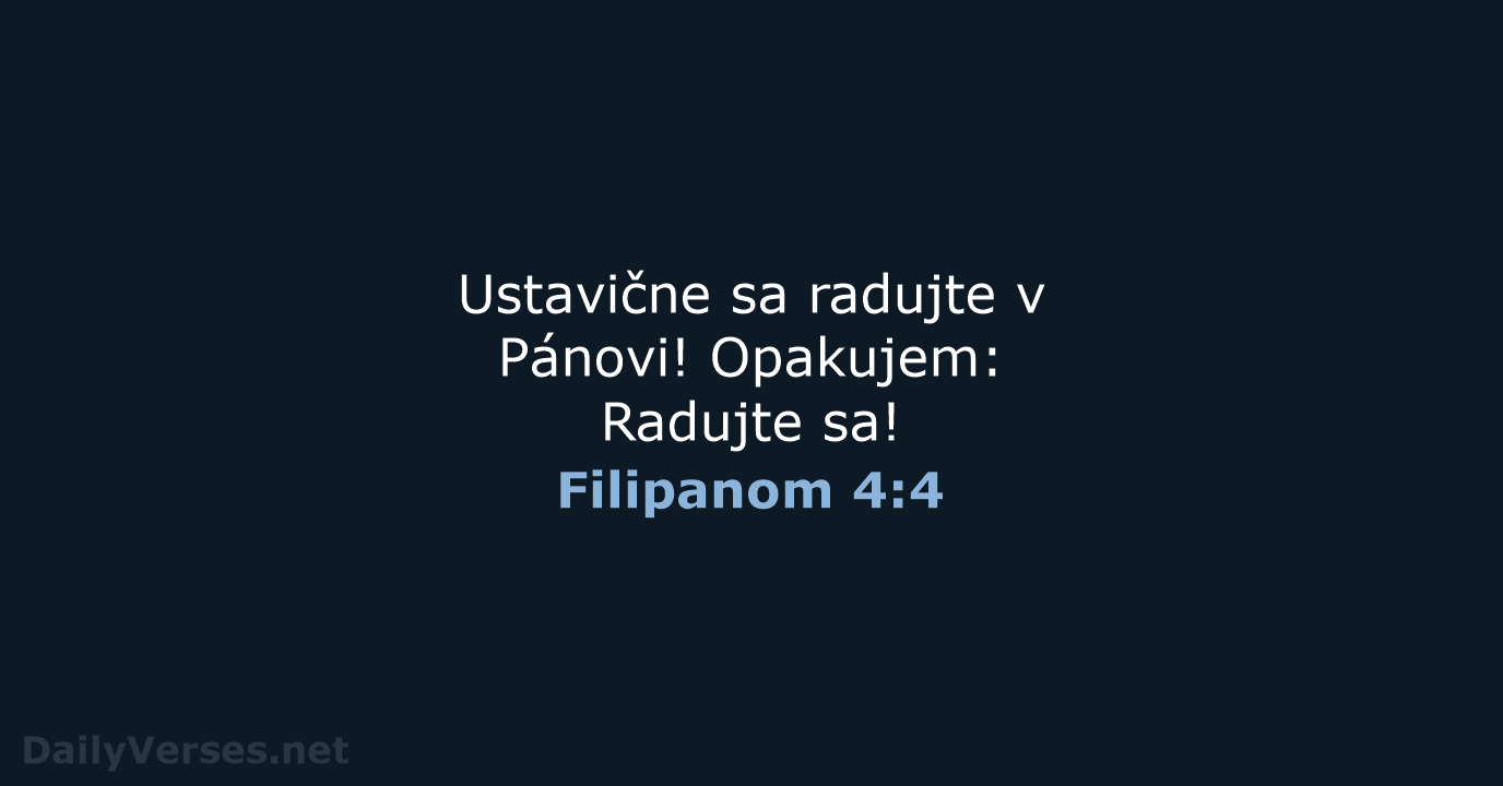 Filipanom 4:4 - KAT