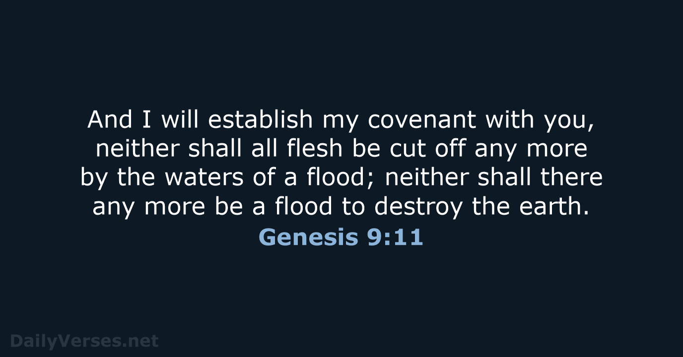 Genesis 9:11 - KJV