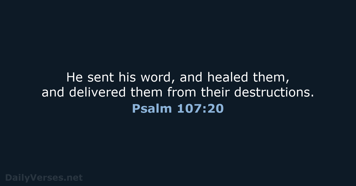 Psalms 107 10 20