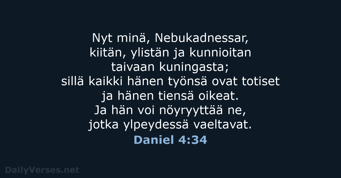 Daniel 4:34 - KR38