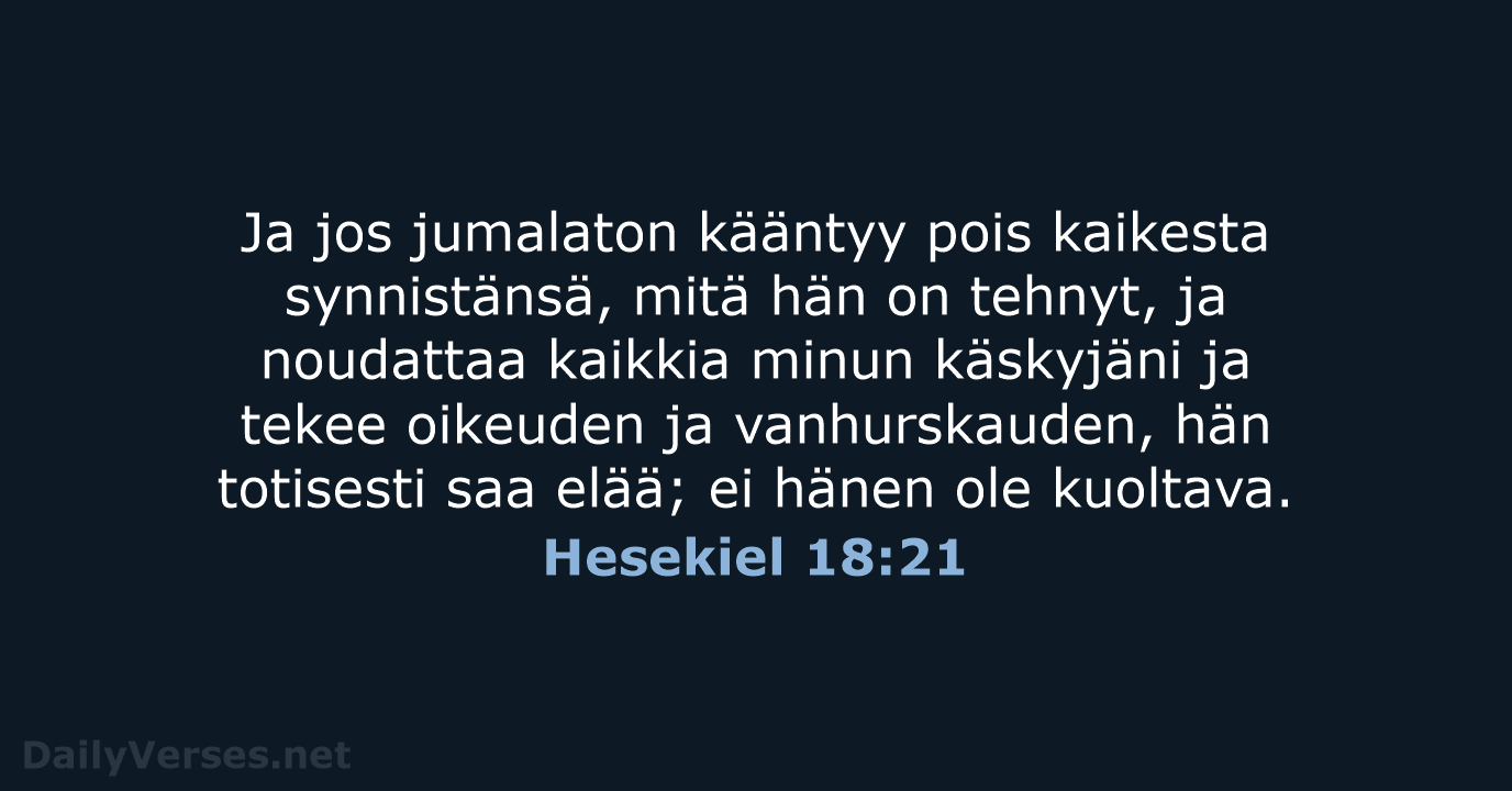 Hesekiel 18:21 - KR38