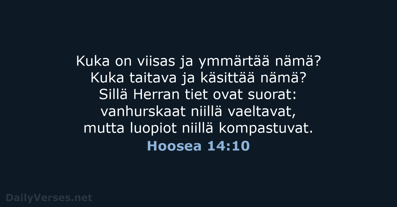 Hoosea 14:10 - KR38