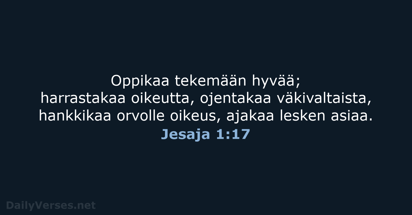 Jesaja 1:17 - KR38