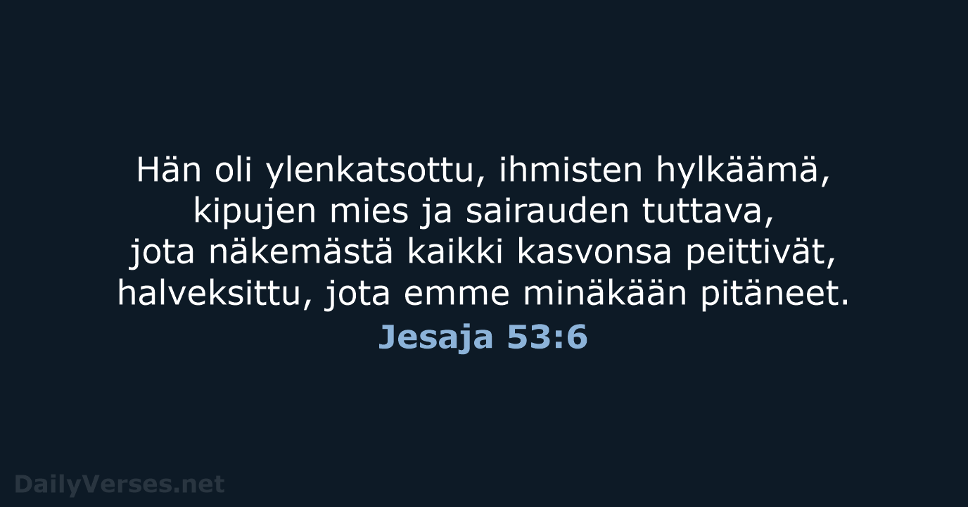 Jesaja 53:6 - KR38