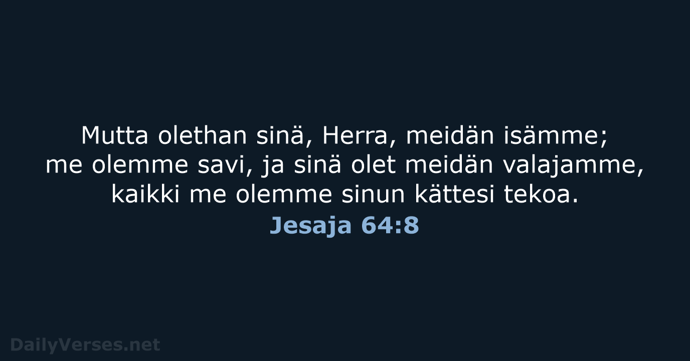 Jesaja 64:8 - KR38