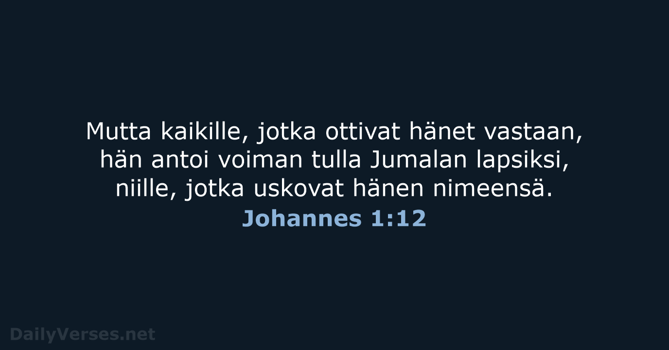 Johannes 1:12 - KR38