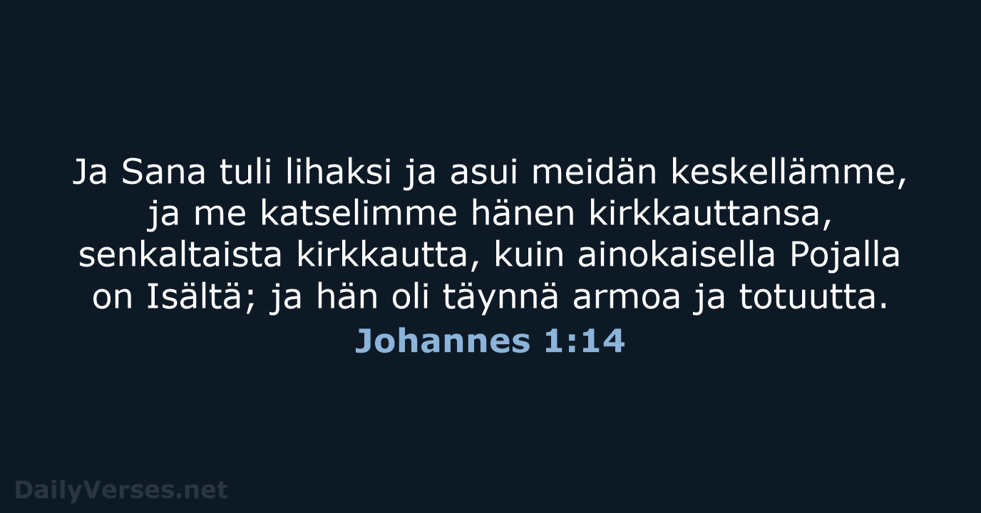 Johannes 1:14 - KR38