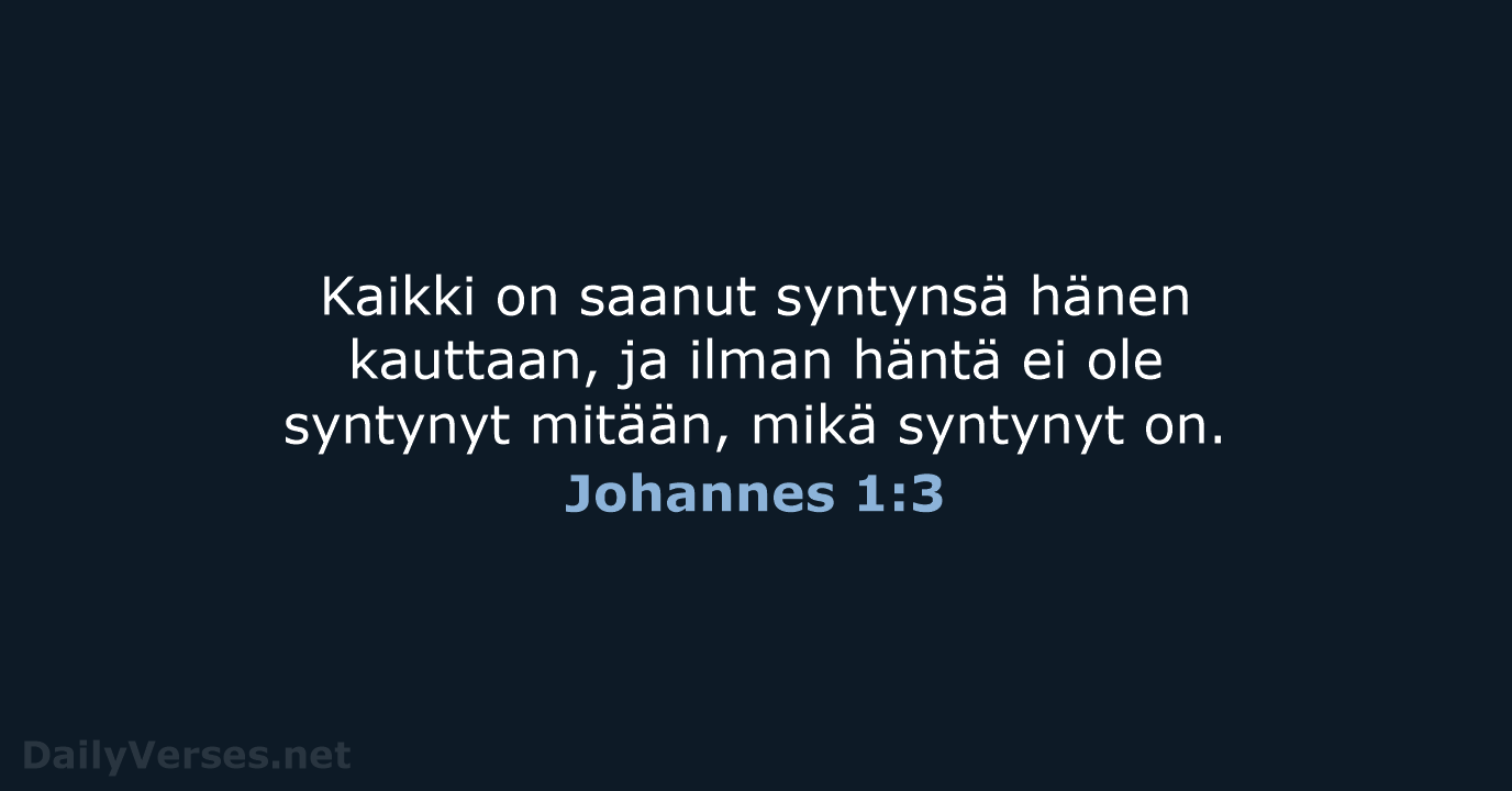 Johannes 1:3 - KR38