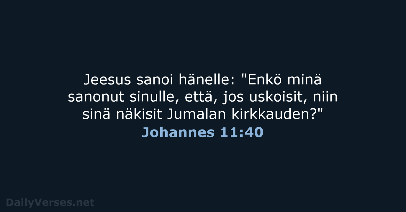 Johannes 11:40 - KR38