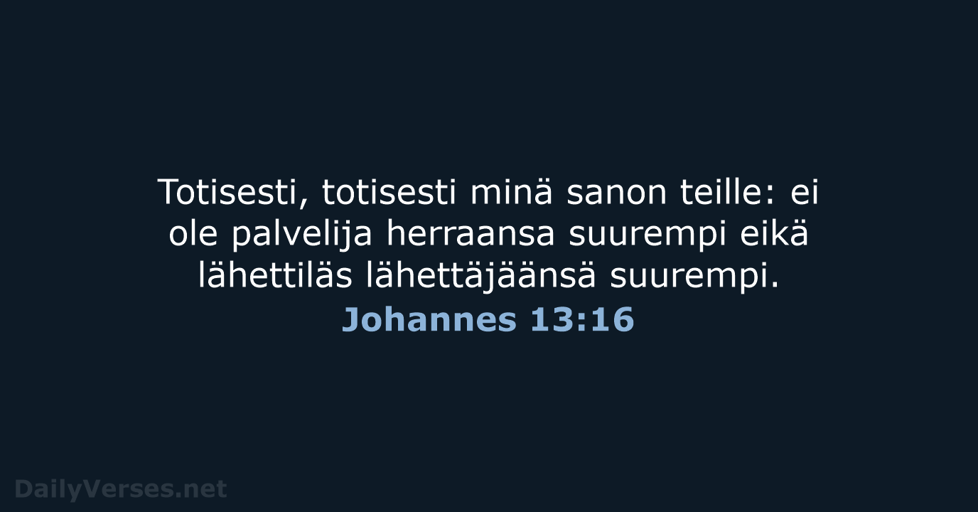 Johannes 13:16 - KR38