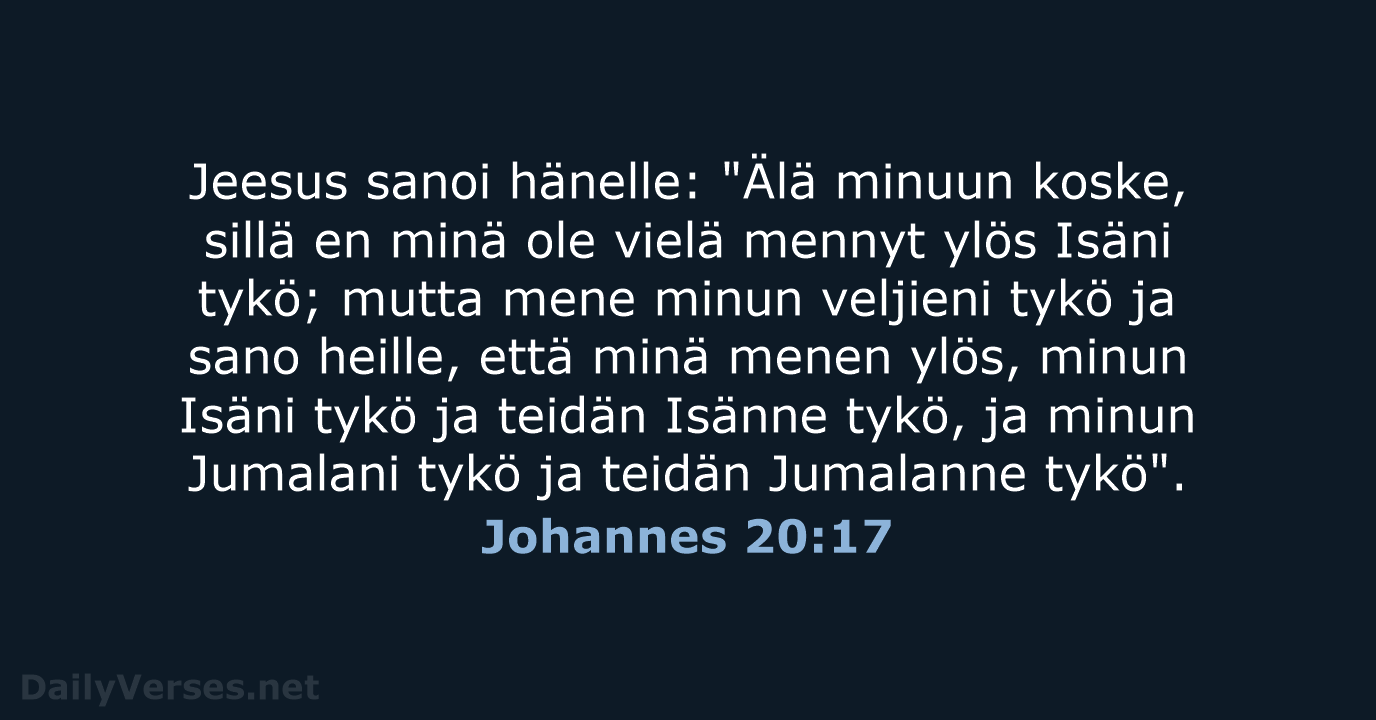 Johannes 20:17 - KR38