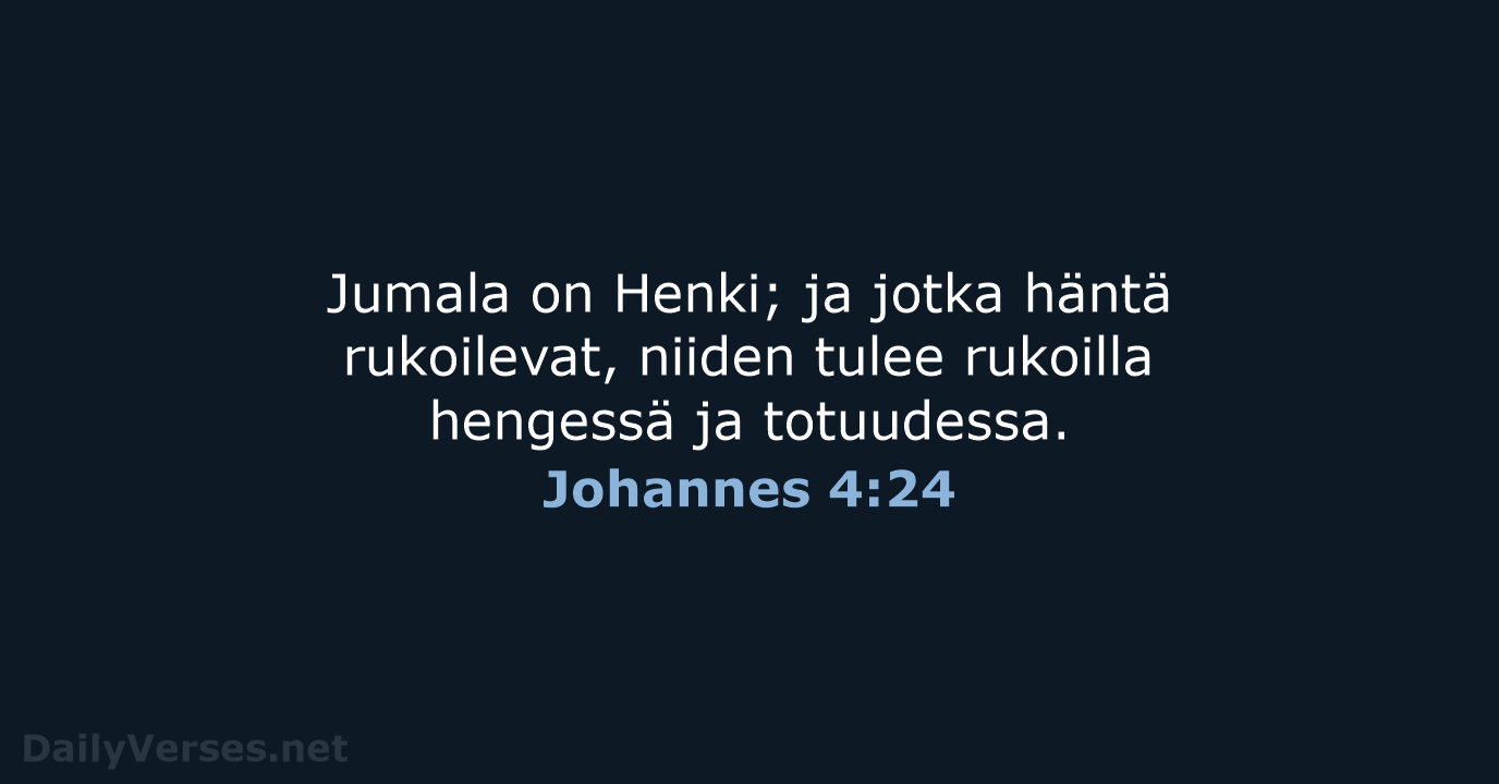 Johannes 4:24 - KR38