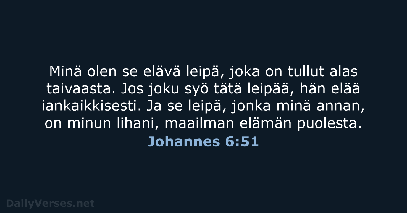 Johannes 6:51 - KR38