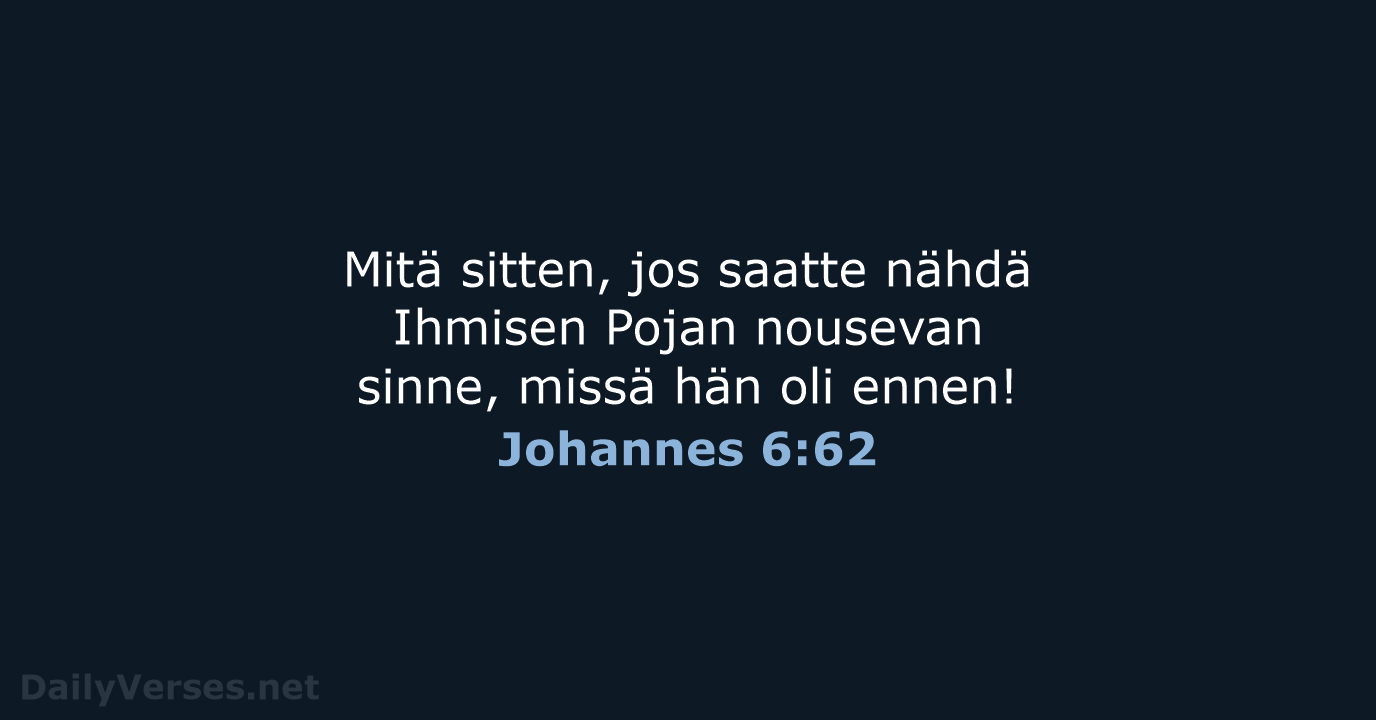 Johannes 6:62 - KR38