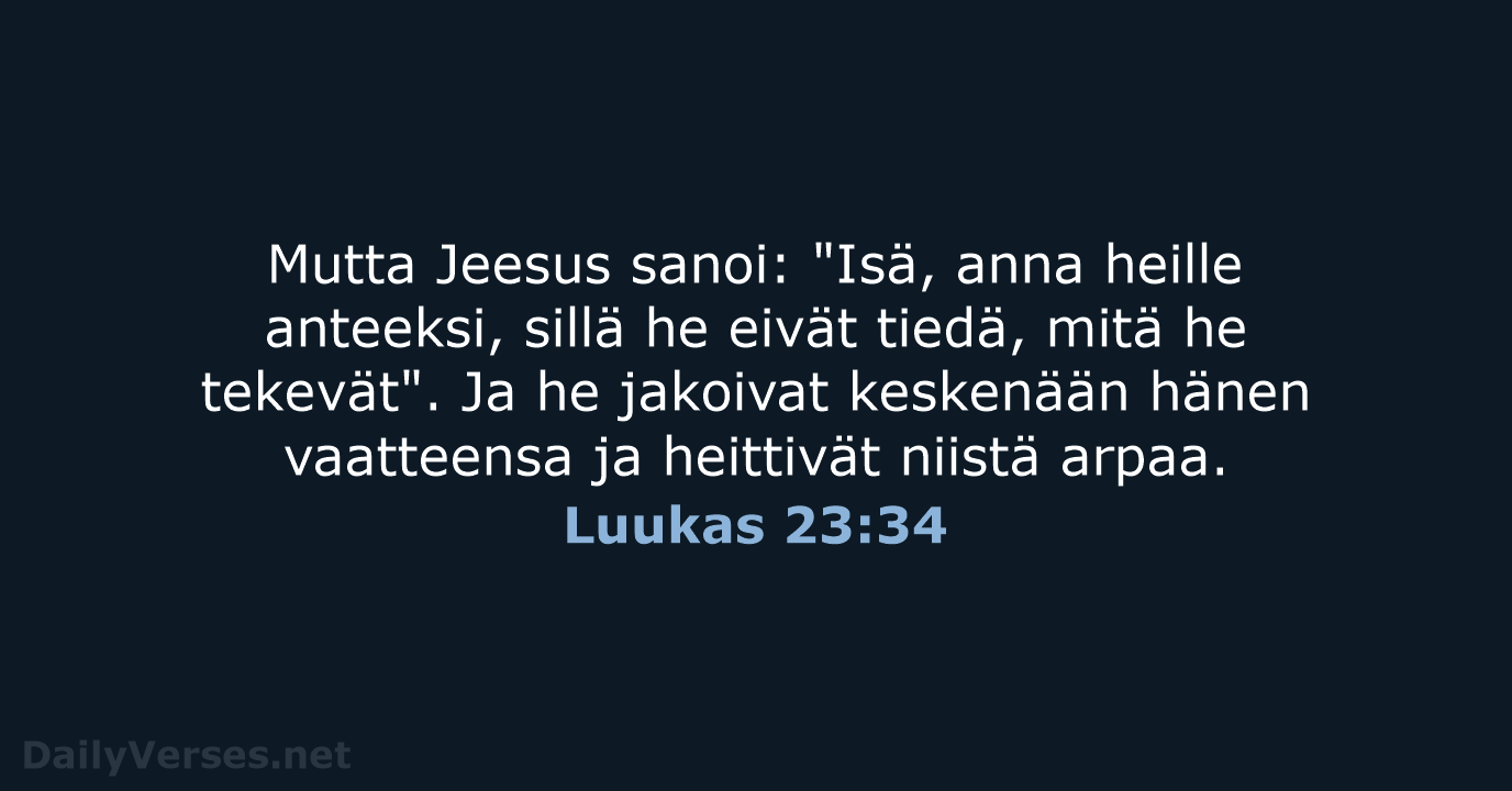 Luukas 23:34 - KR38