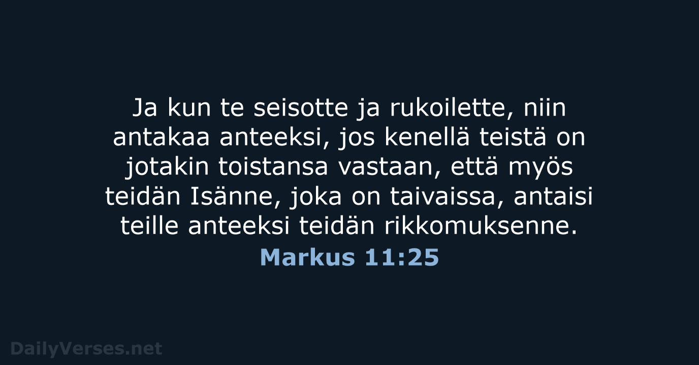 Markus 11:25 - KR38