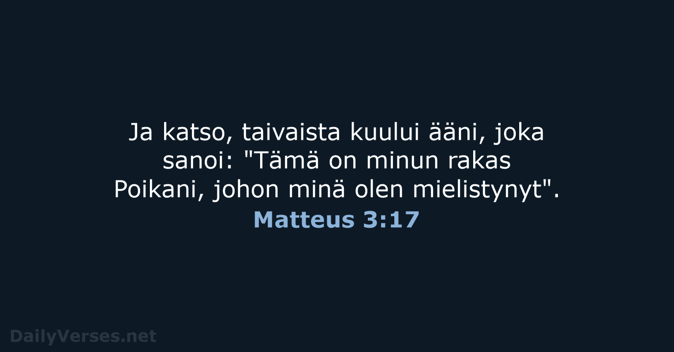 Matteus 3:17 - KR38