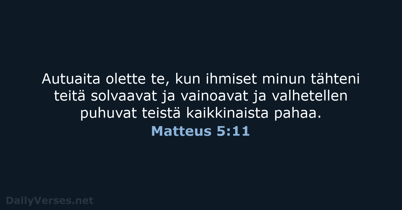 Matteus 5:11 - KR38