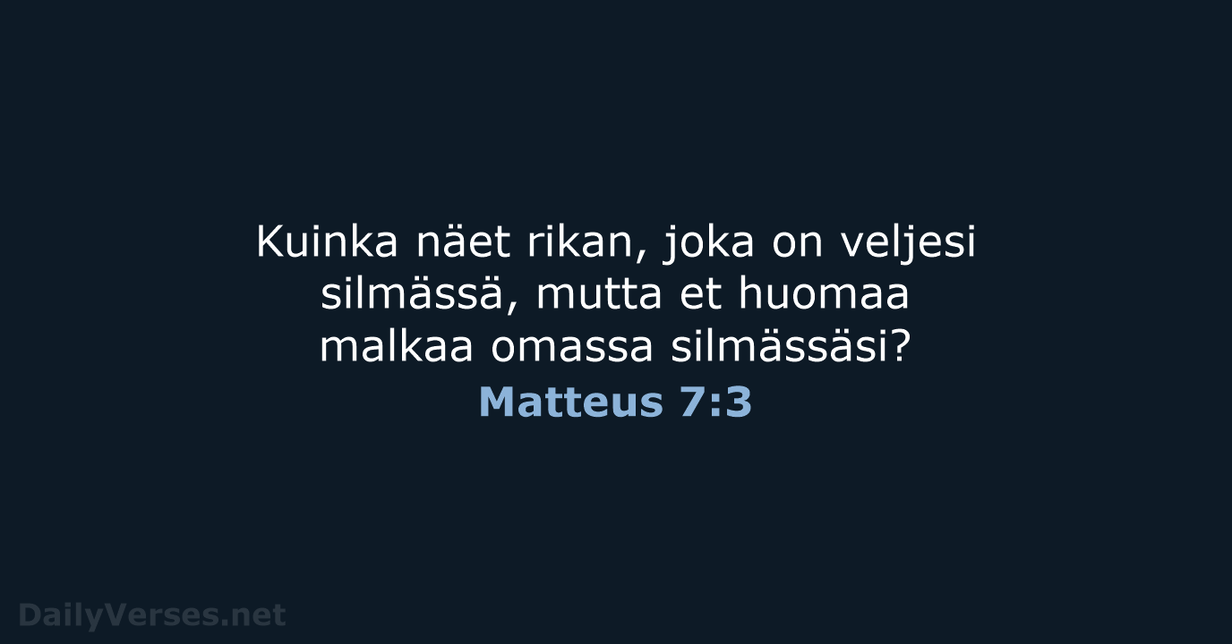 Matteus 7:3 - KR38