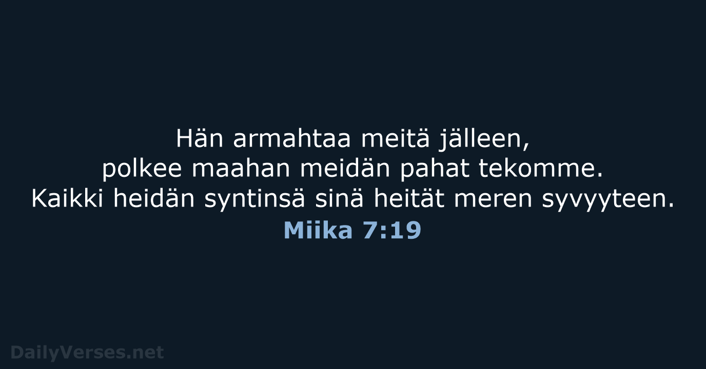 Miika 7:19 - KR38