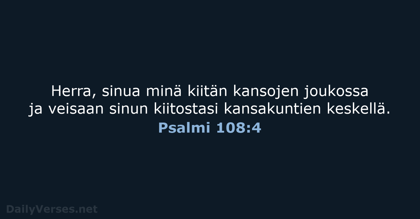 Psalmi 108:4 - KR38