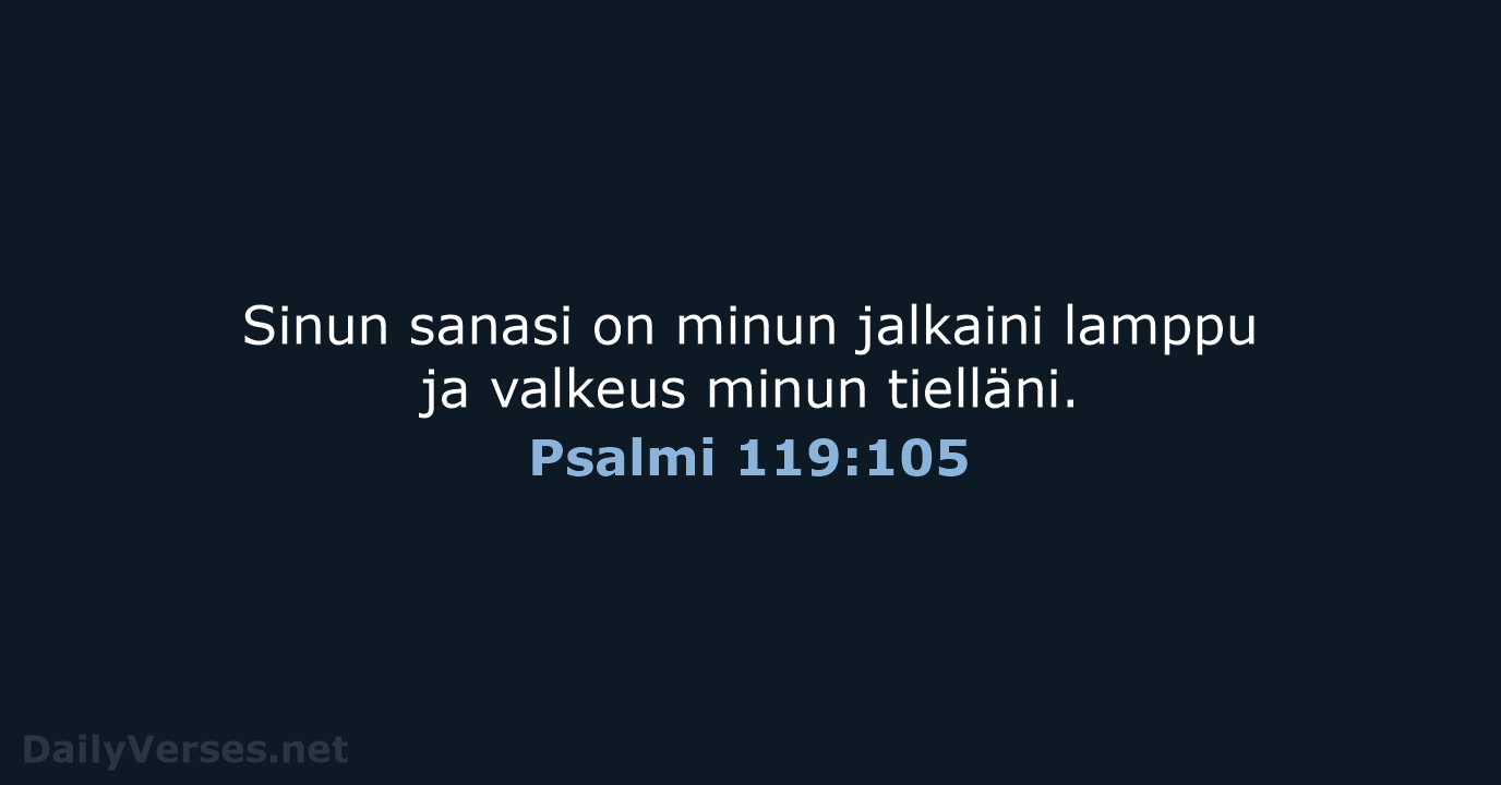 Psalmi 119:105 - KR38