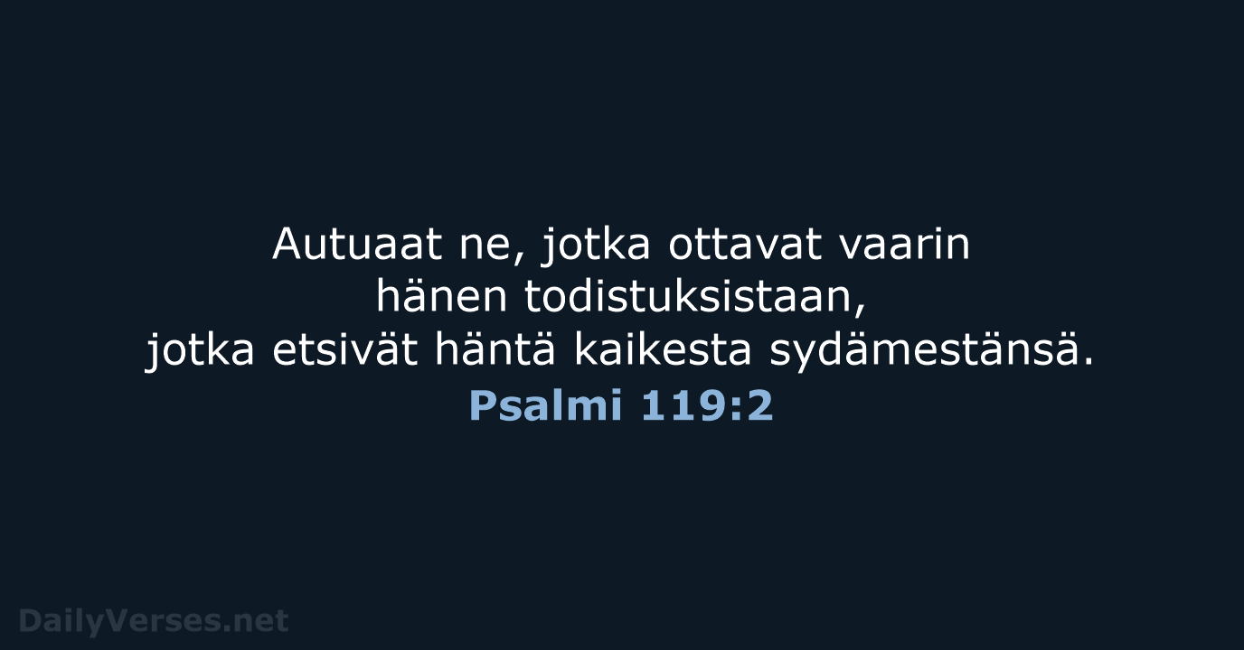 Psalmi 119:2 - KR38