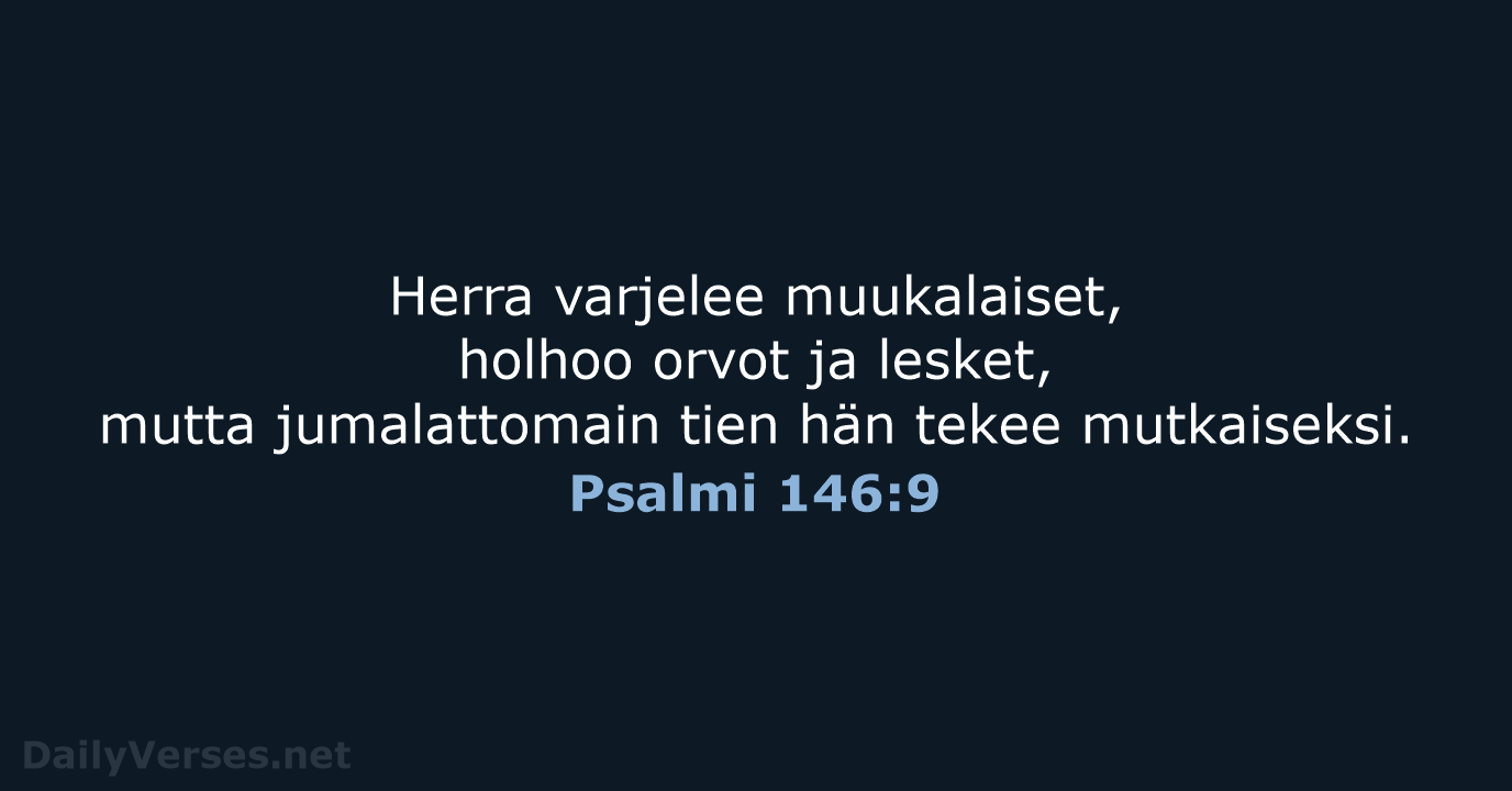 Psalmi 146:9 - KR38