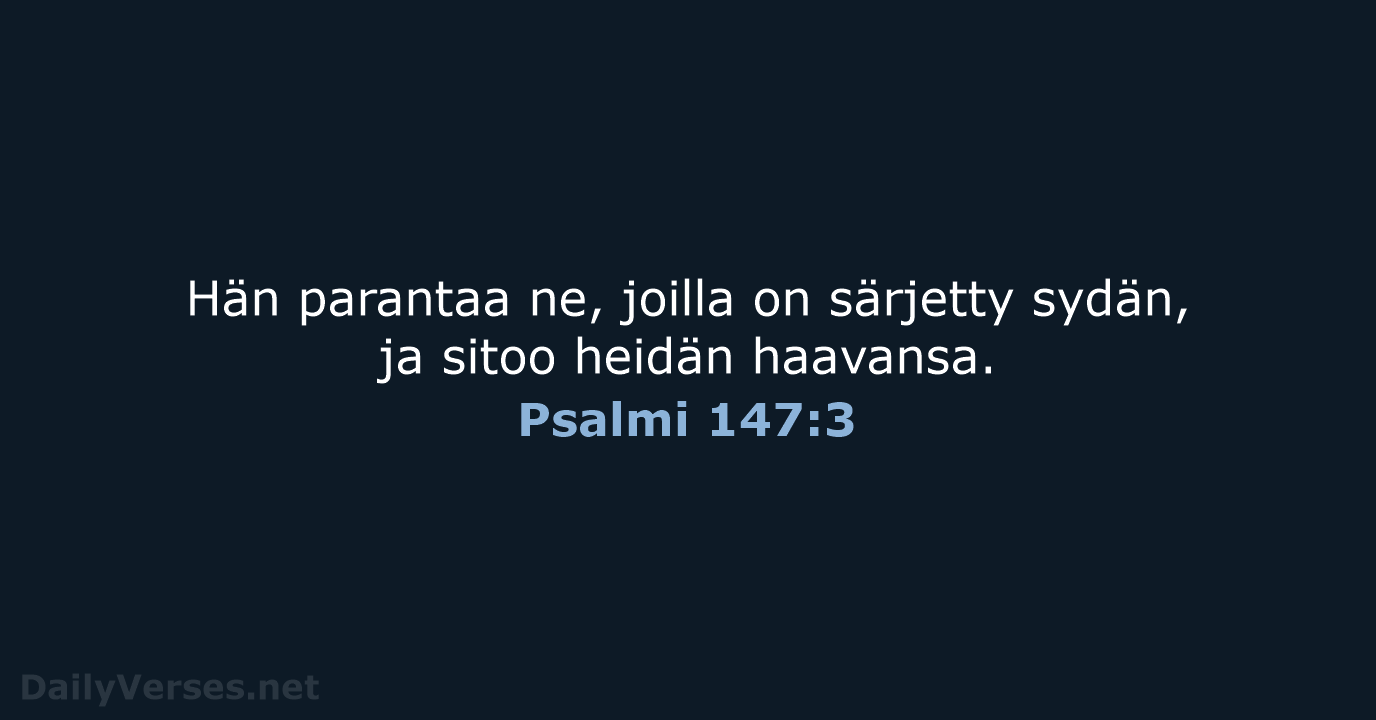 Psalmi 147:3 - KR38