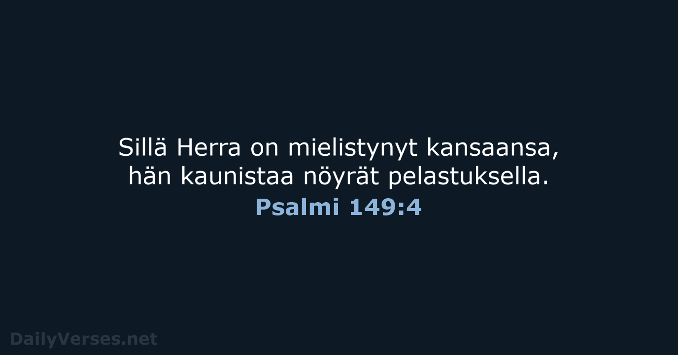 Psalmi 149:4 - KR38