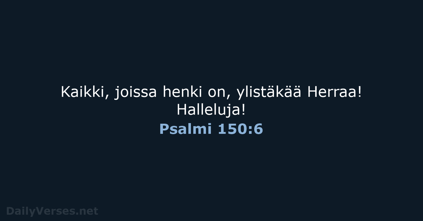 Psalmi 150:6 - KR38