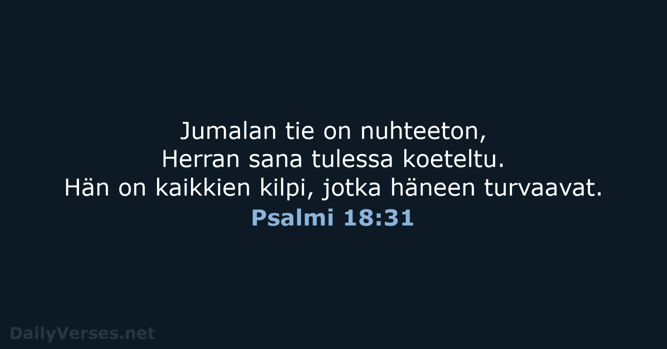 Psalmi 18:31 - KR38