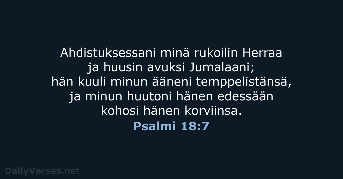 Psalmi 18:7 - KR38