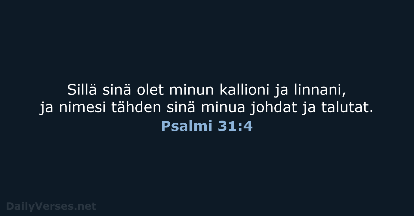 Psalmi 31:4 - KR38