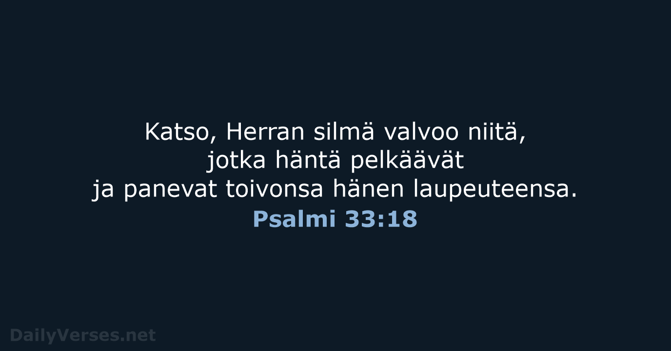 Psalmi 33:18 - KR38