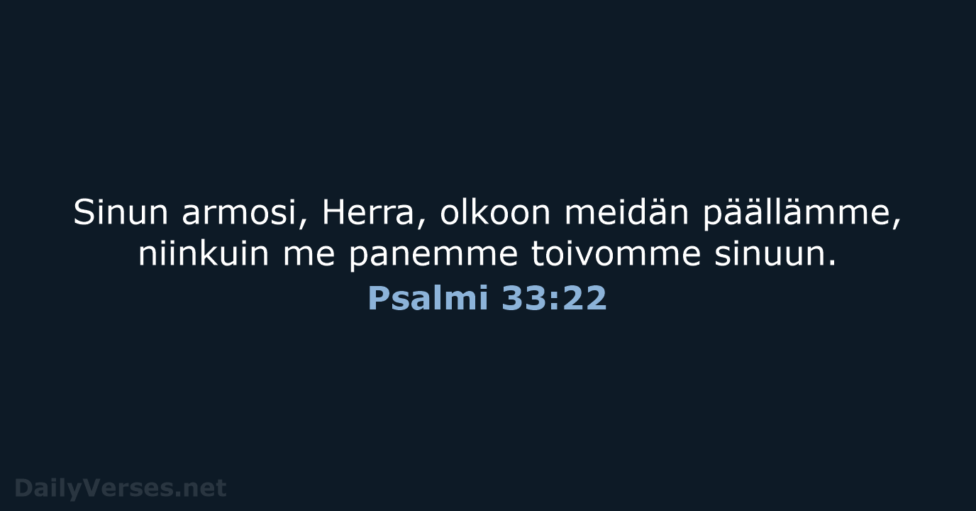 Psalmi 33:22 - KR38