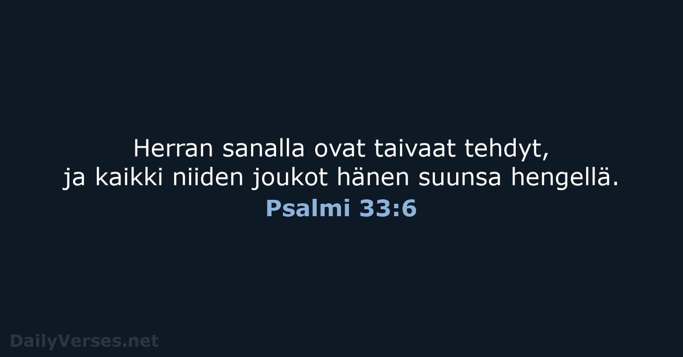 Psalmi 33:6 - KR38