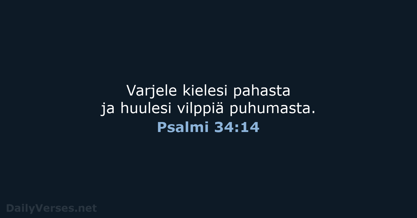 Psalmi 34:14 - KR38