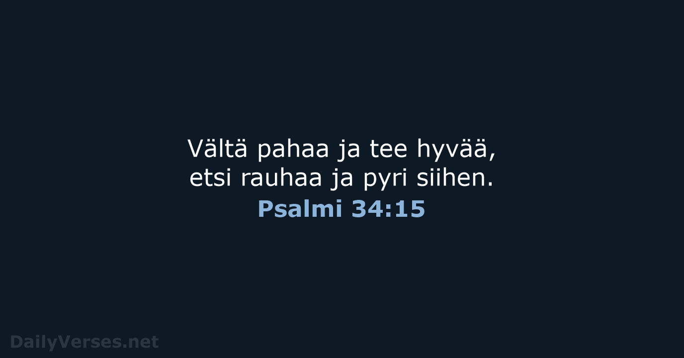 Psalmi 34:15 - KR38