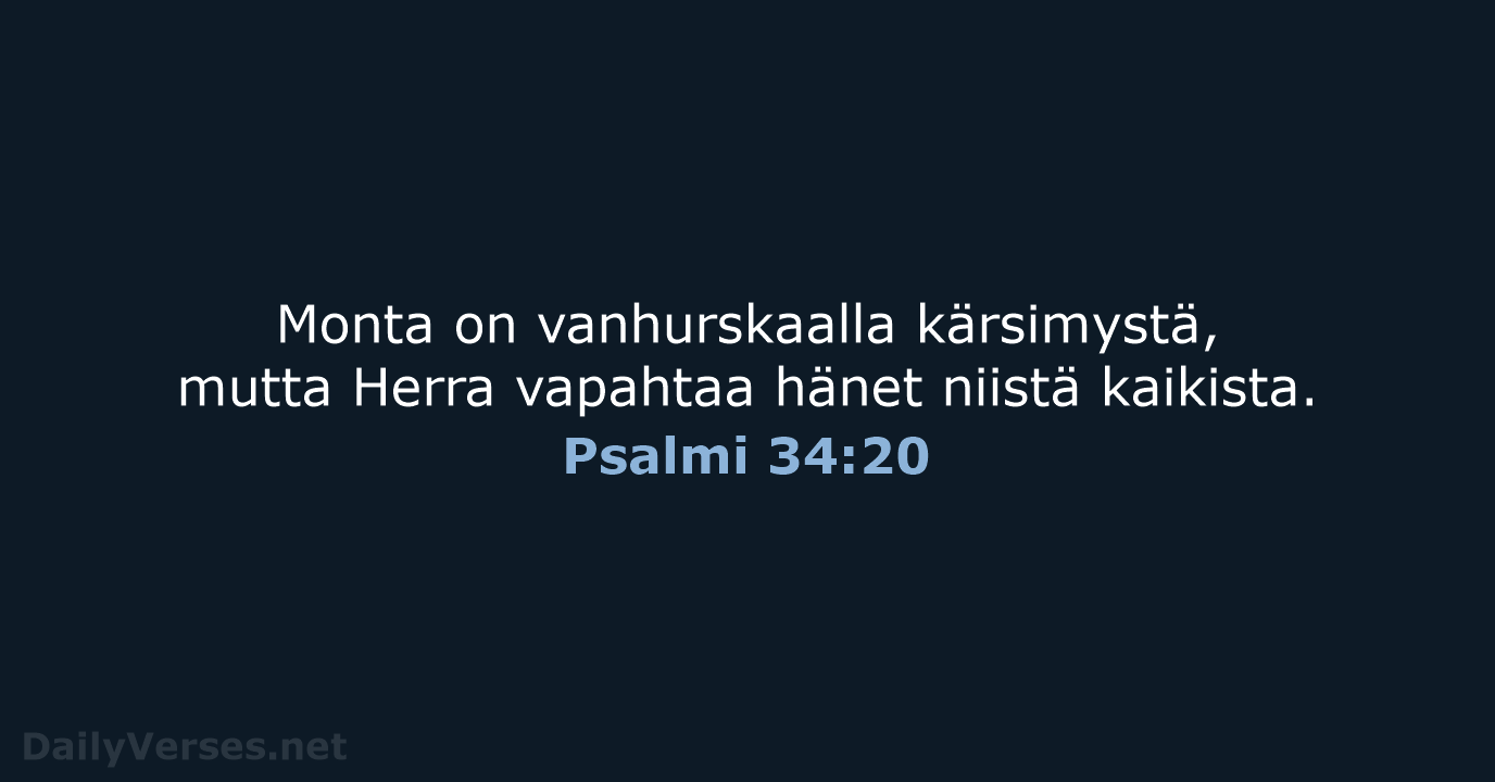 Psalmi 34:20 - KR38