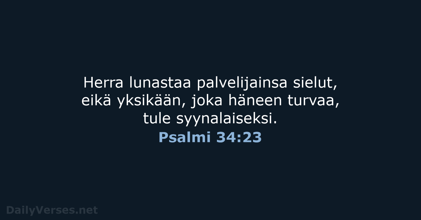 Psalmi 34:23 - KR38