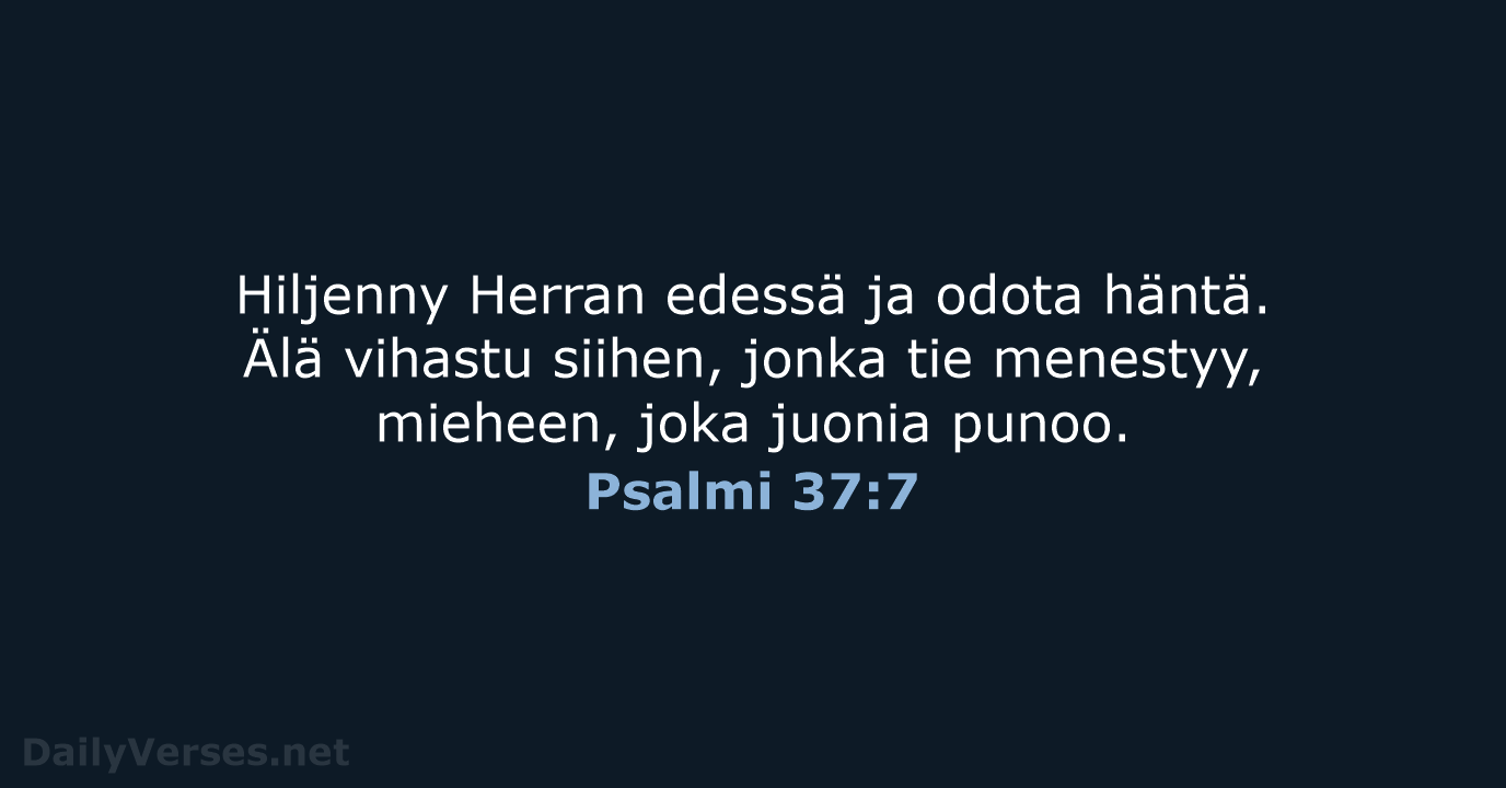 Psalmi 37:7 - KR38