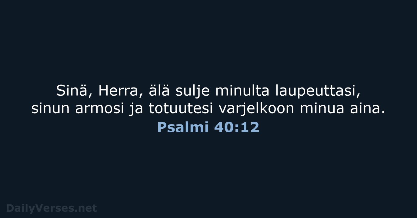 Psalmi 40:12 - KR38